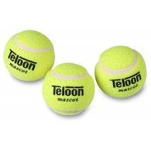 Мяч для большого тенниса TELOON (3 шт в тубе) тренировочный Стандарт 801Т Р3 Желтый