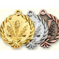 Медаль INDIGO d48мм серебро, лента L**см 480009 ZS 48 мм